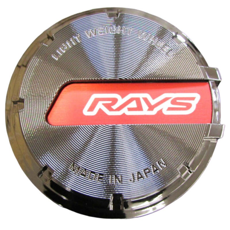 Gram Lights GL Center Cap - Black-Chrome/Red (57DR / 57CR)