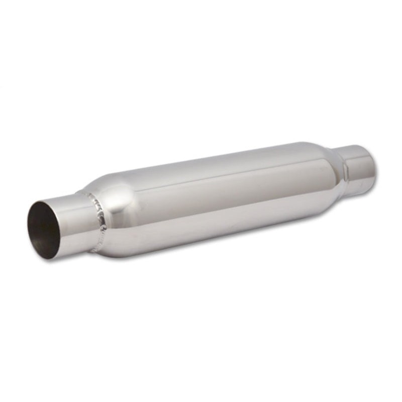 Vibrant SS Resonator (Standard Design) 2.25in inlet/outlet x 18in long