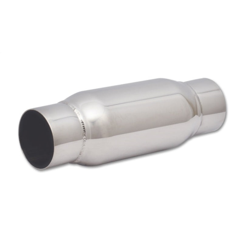 Vibrant SS Resonator (Standard Design) 3in inlet/outlet x 12in long