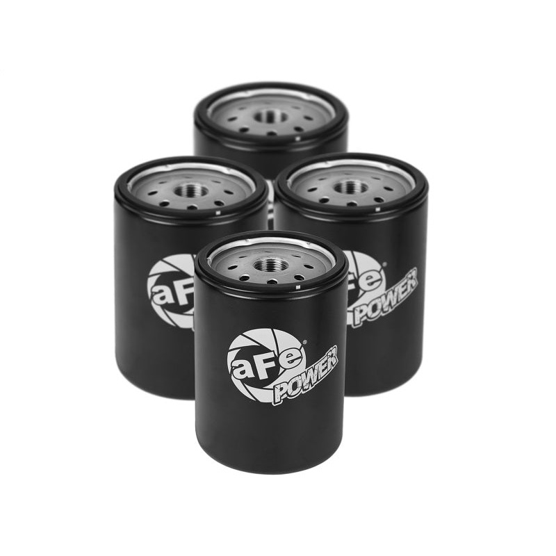 aFe ProGuard D2 Fluid Filters Oil for 01-17 GM Diesel Trucks V8-6.6L (4 Pack)