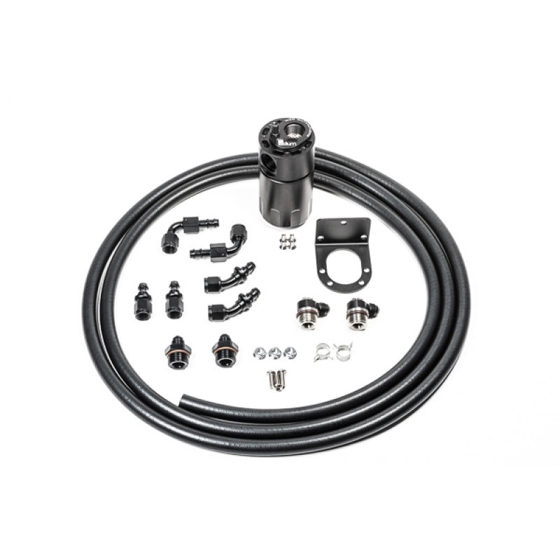 Radium Engineering Single Catch Can 6AN Kit Fluid Lock