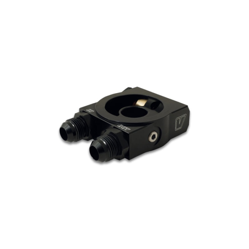 Vibrant Thermostatic Oil Cooler Sandwich Adapter w/Thermostat