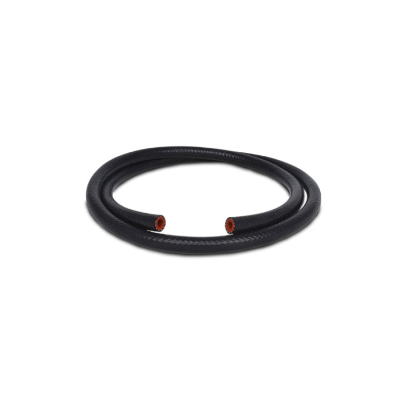 Vibrant 5/16in (8mm) I.D. x 5 ft. Silicon Heater Hose reinforced - Black