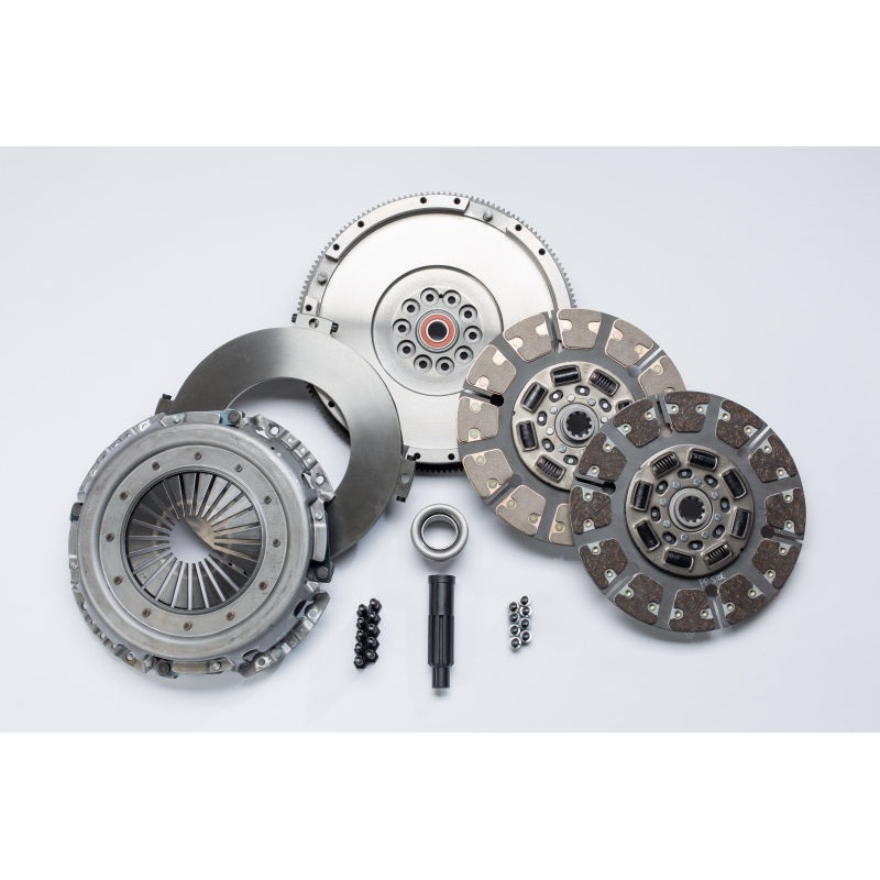South Bend Clutch 04-07 Ford 6.0L ZF-6 Street Dual Organic Disc Clutch Kit