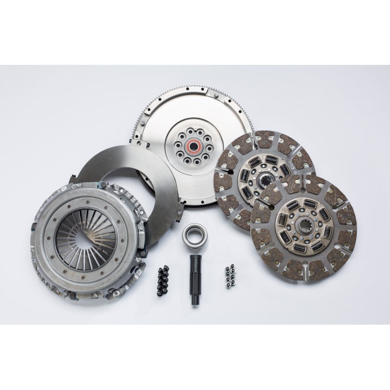South Bend Clutch 08-09 Ford 6.4L ZF-6 Street Dual Disc Organic Clutch Kit