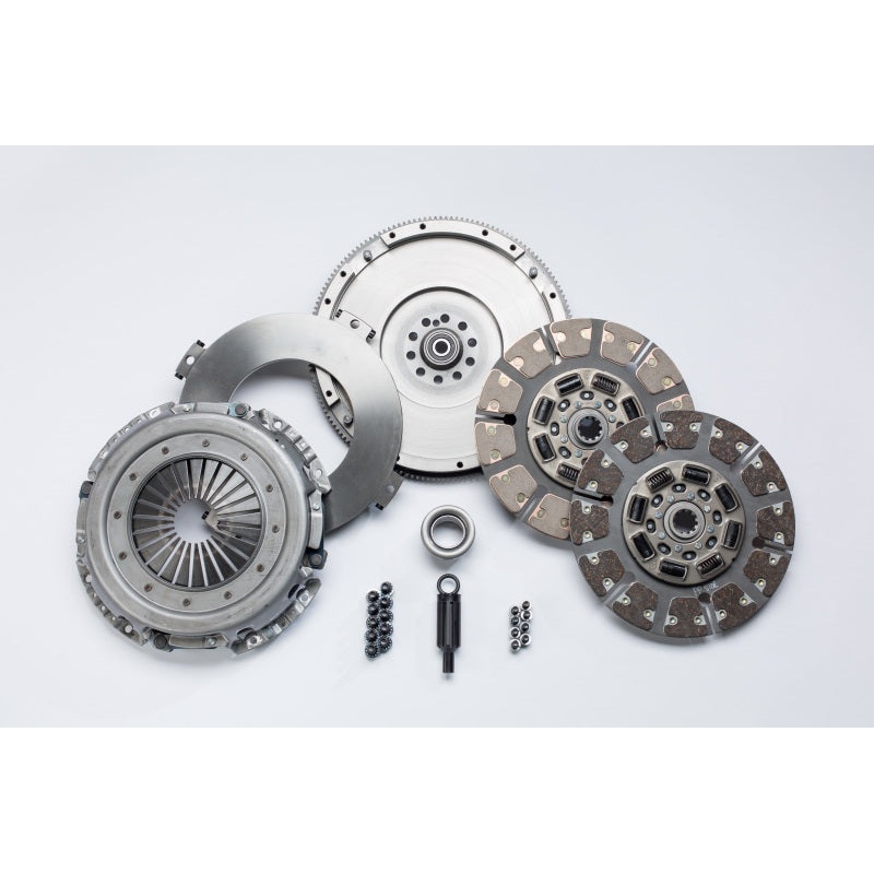 South Bend Clutch 99-03.5 Ford 7.3 Powerstroke ZF-6 Street Dual Disc Organic Clutch Kit