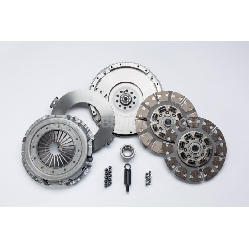 South Bend Clutch 99-03 Ford 7.3 Powerstroke ZF-6 Street Dual Disc Clutch Kit