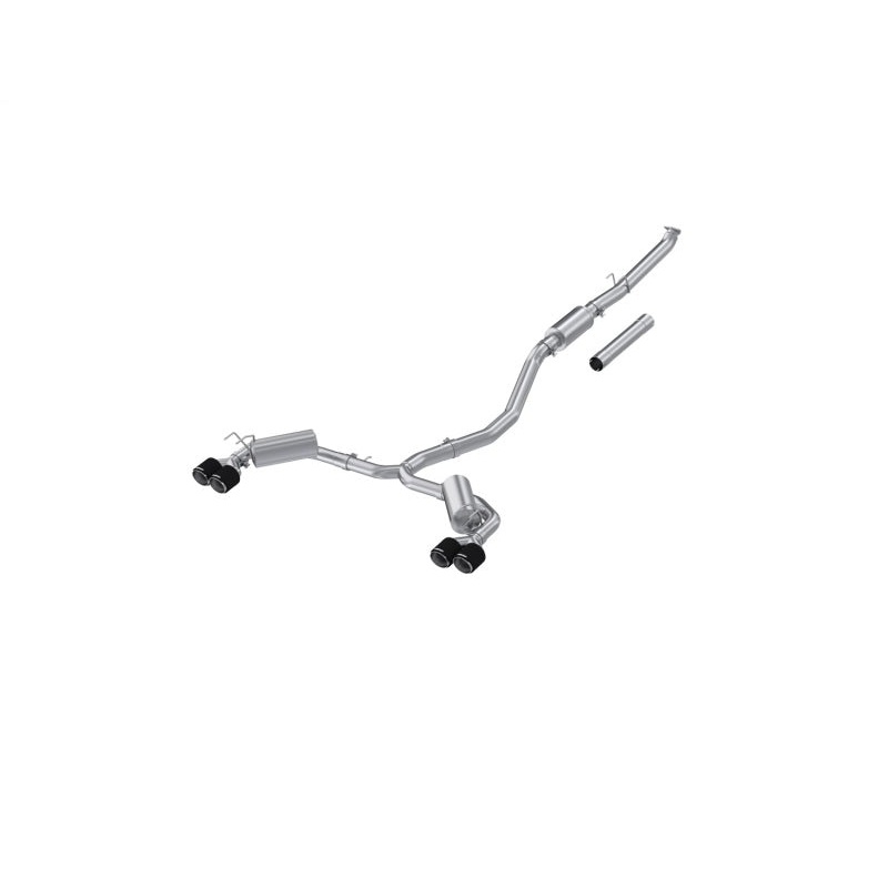 MBRP 22-24 Honda Civic/Sport Touring 1.5L T304 SS Cat-Back Exhaust 2.5in Dual Split Rear w/ CF Tips
