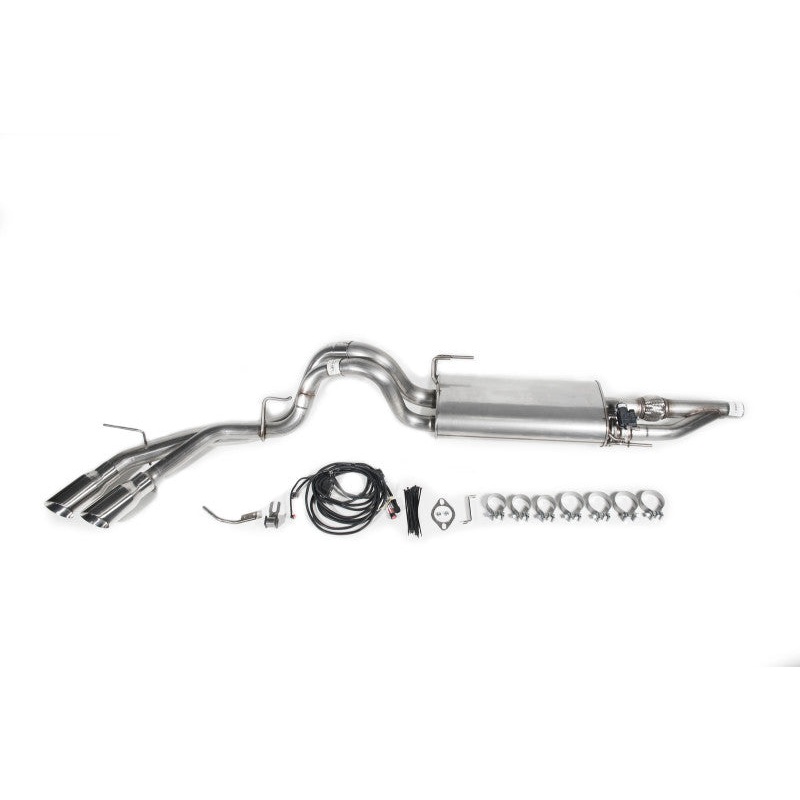 Roush 2015-2020 Ford F-150 2.7L/3.3L/3.5L/5.0L Active Cat-Back Exhaust Kit(Excl. Raptor & Short Cab)