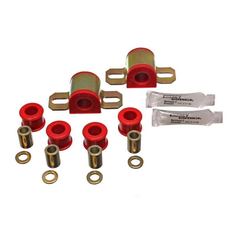 Energy Suspension 90-97 Mazda Miata Red 19mm Front Sway Bar Bushings (includes Sway Bar End Link Bus