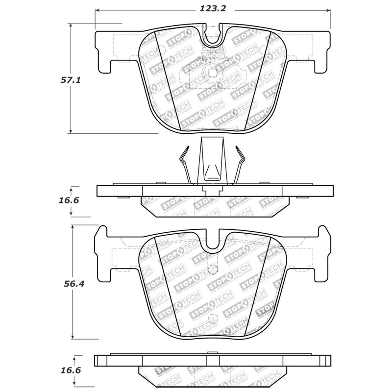 StopTech Performance Brake Pads