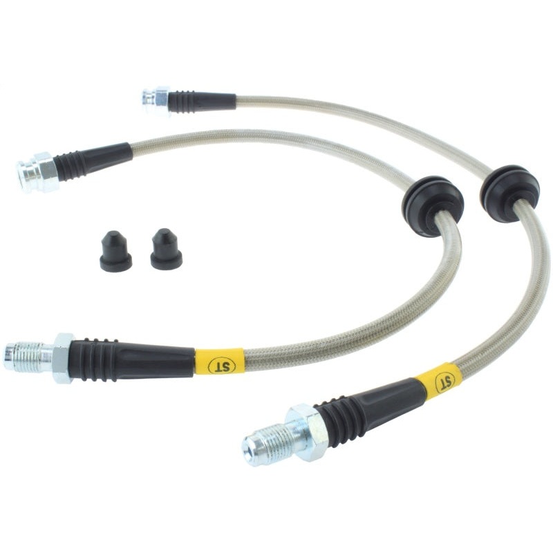 StopTech 2013-2014 Ford Focus ST Stainless Steel Rear Brake Lines