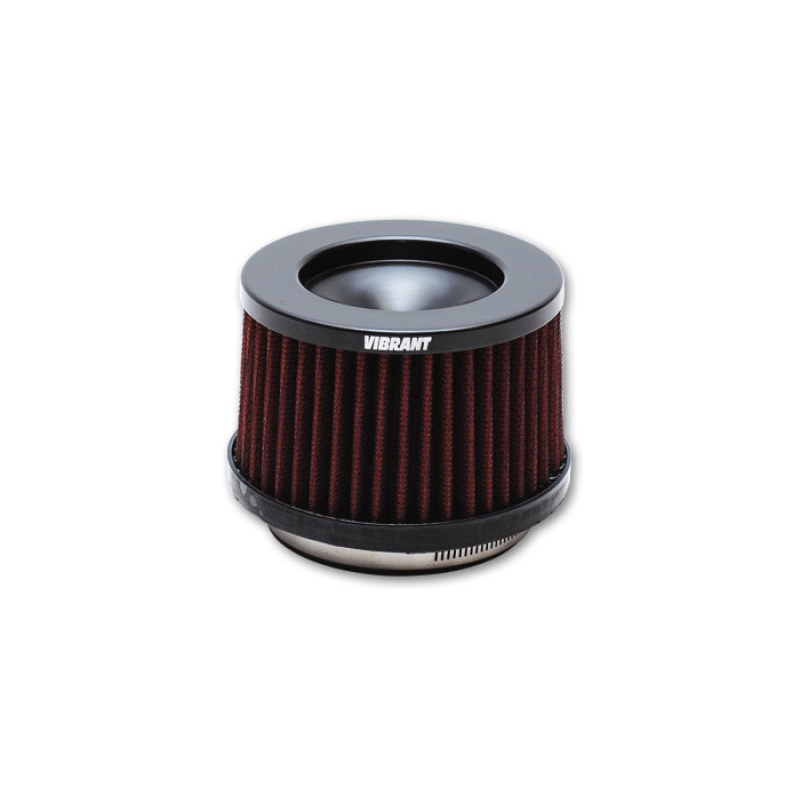 Vibrant The Classic Perf Air Filter 4.75in O.D. Cone x 3-1/2in Tall x 3in inlet I.D. Turbo Outlets