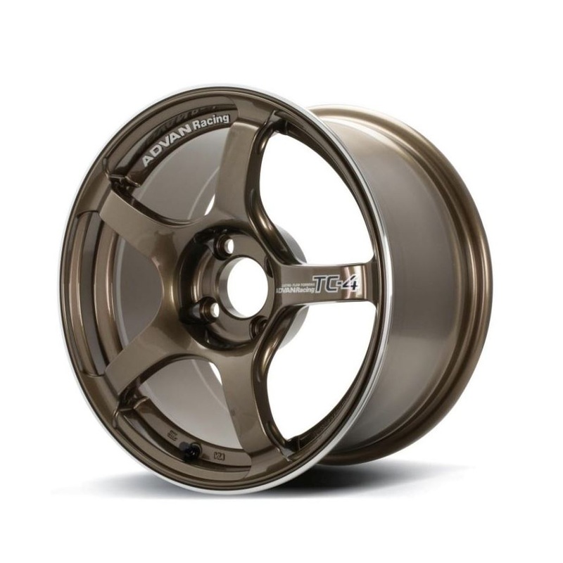 Advan Racing TC4 17x8.0 / 4x100 / +35mm Offset - Bronze Metallic
