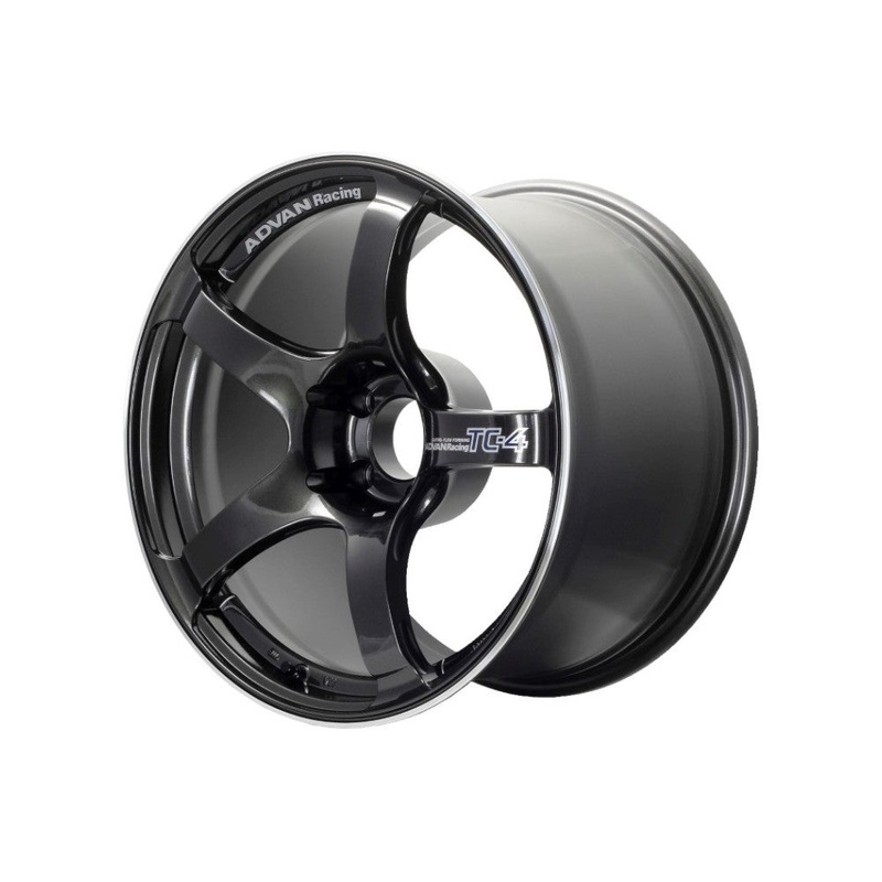 Advan Racing TC4 18x9.5 / 5x114.3 / +45mm Offset - Black Gunmetallic