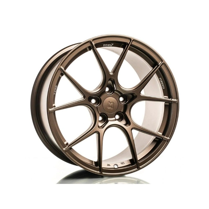 Titan 7 T-CS5 18x9.5 5x114.3 40mm - Techna Bronze - Single Wheel