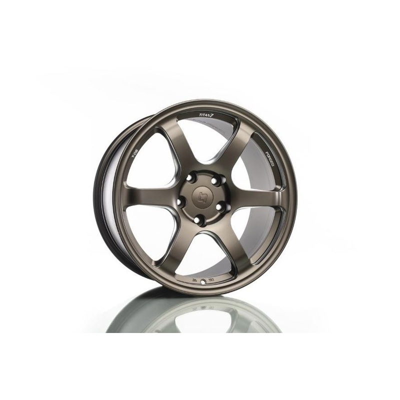 Titan 7 T-D6e 17x9 5X100 47mm - Techna Bronze - Single Wheel
