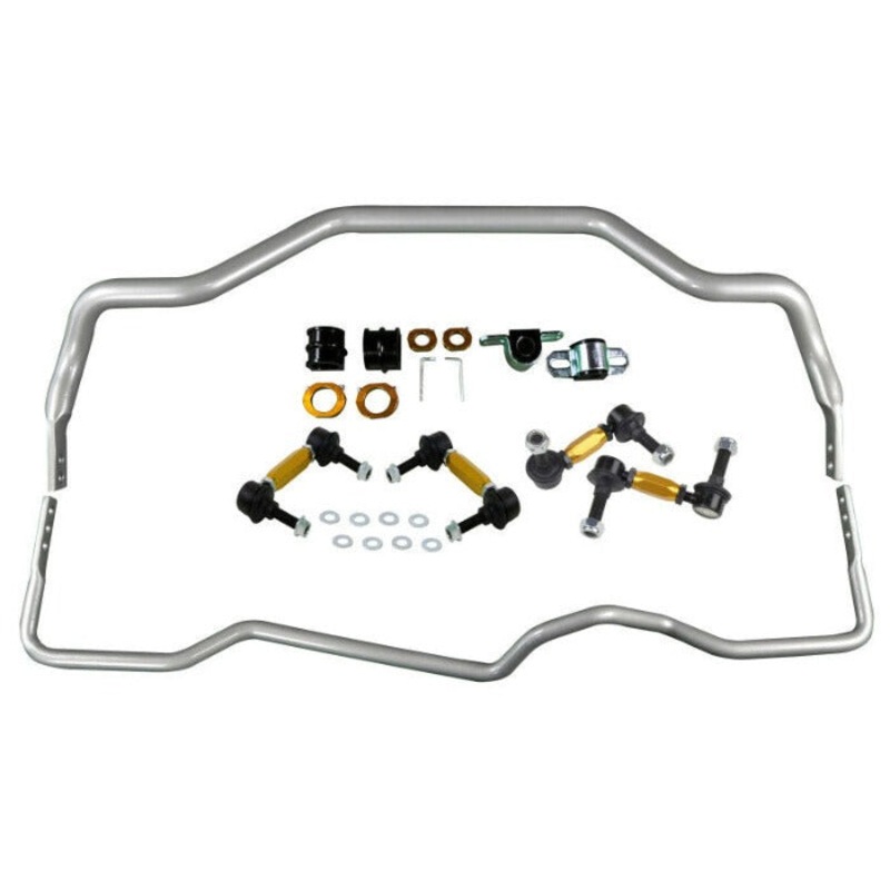 Whiteline Front & Rear Sway Bar Kit w/ Bushings & Links - Nissan Z33 350z / Infiniti V35 G35 Coupe