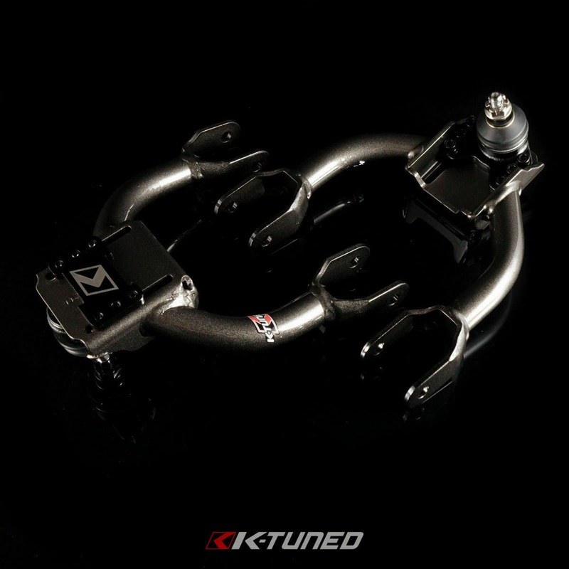 K-Tuned FUCA Front Camber Control Arms w/ Rubber Bushings Set - Acura Integra DC2 (1994-2001)