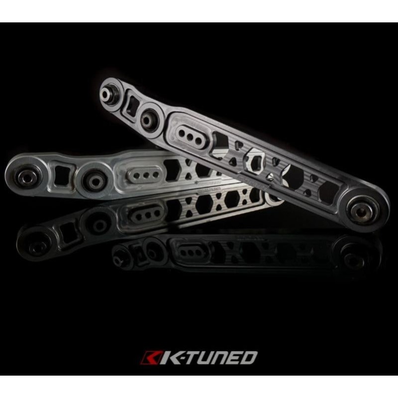 K-Tuned Rear Lower Camber Control Arms w/ Rubber Bushings - Honda Civic EK (1996-2000)