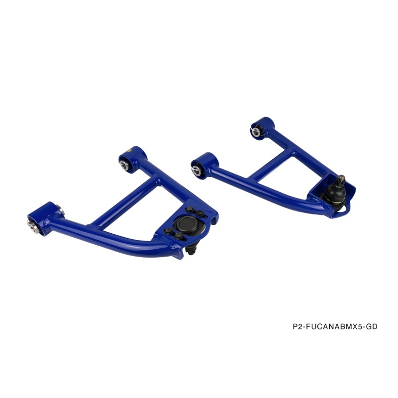 Phase 2 (P2M) Adjustable Front Upper Camber Control Arms Set FUCA - Miata NA NB (1990-2005)