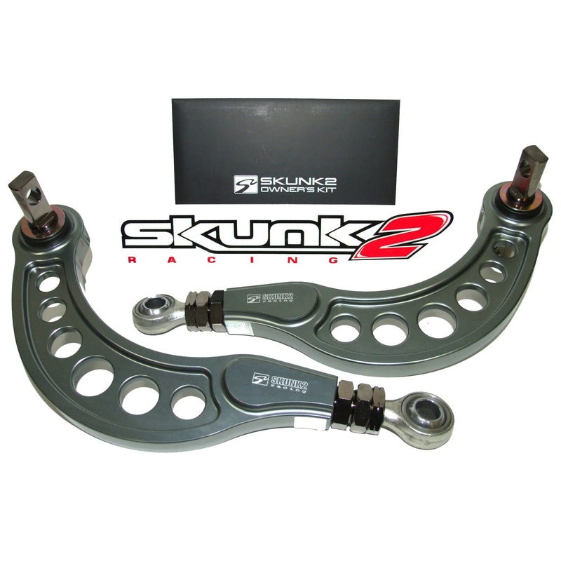 Skunk 2 Adjustable Pro Series Rear Camber Control Arms w/ Heim Joints - Honda Civic (2012-2015)