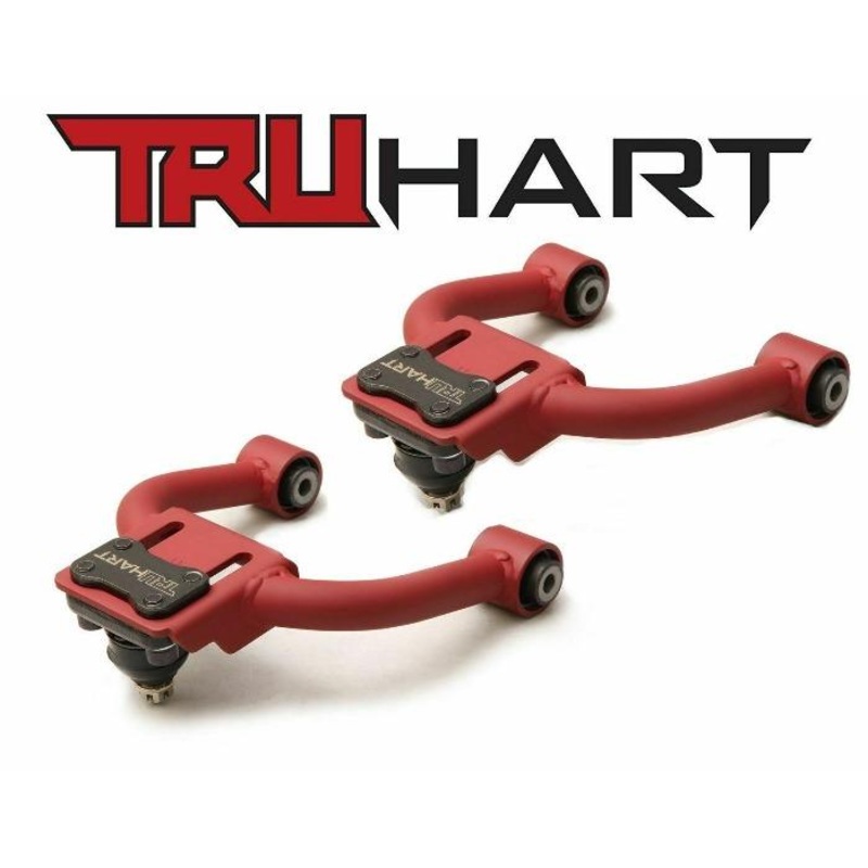 TruHart Front Adjustable Upper Camber Control Arms FUCA w/ Pillowball Bushings - Honda Civic EK (1996-2000)
