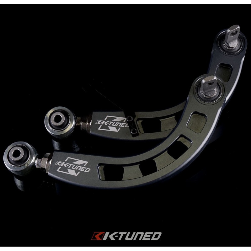 K-Tuned Rear Camber Control Arms - Hardened Rubber - Honda Civic FA / FB / FG (2006-2015)