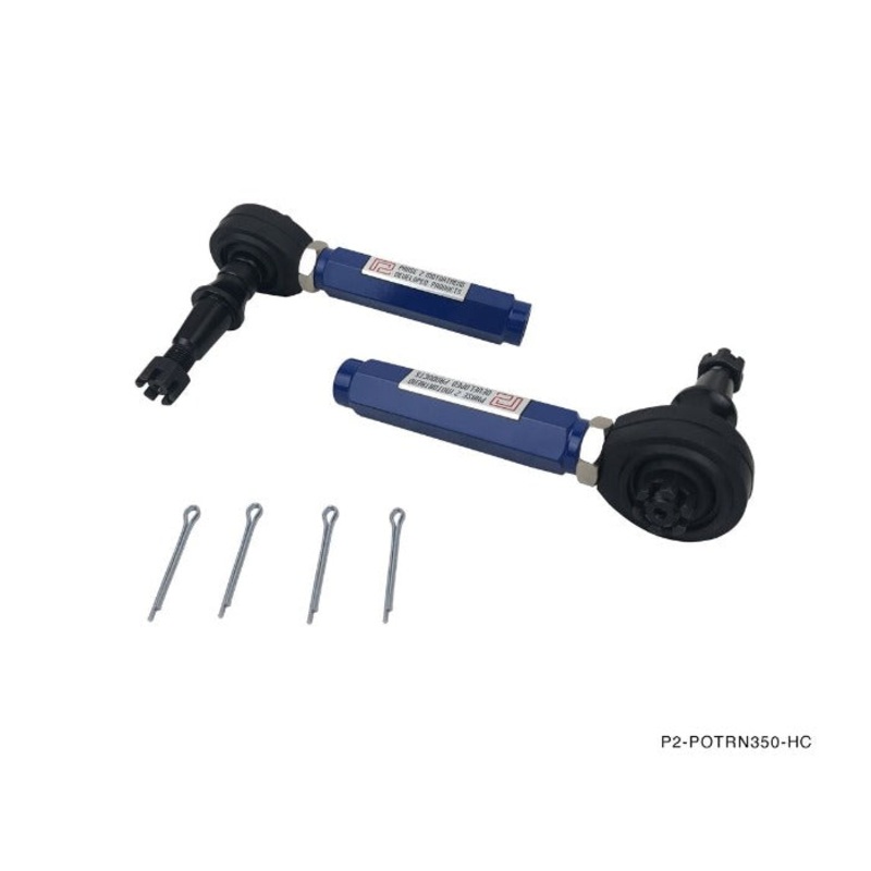 Phase 2 Motortrend (P2M) Adjustable Pro Outer Tie Rod Ends - Infiniti G35 (2003-2007)
