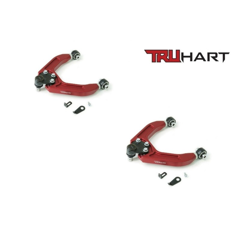 Truhart Adjustable Front Upper Camber Arms w/ Pillowball Bushings - Tesla Model 3 & Y (2017+)