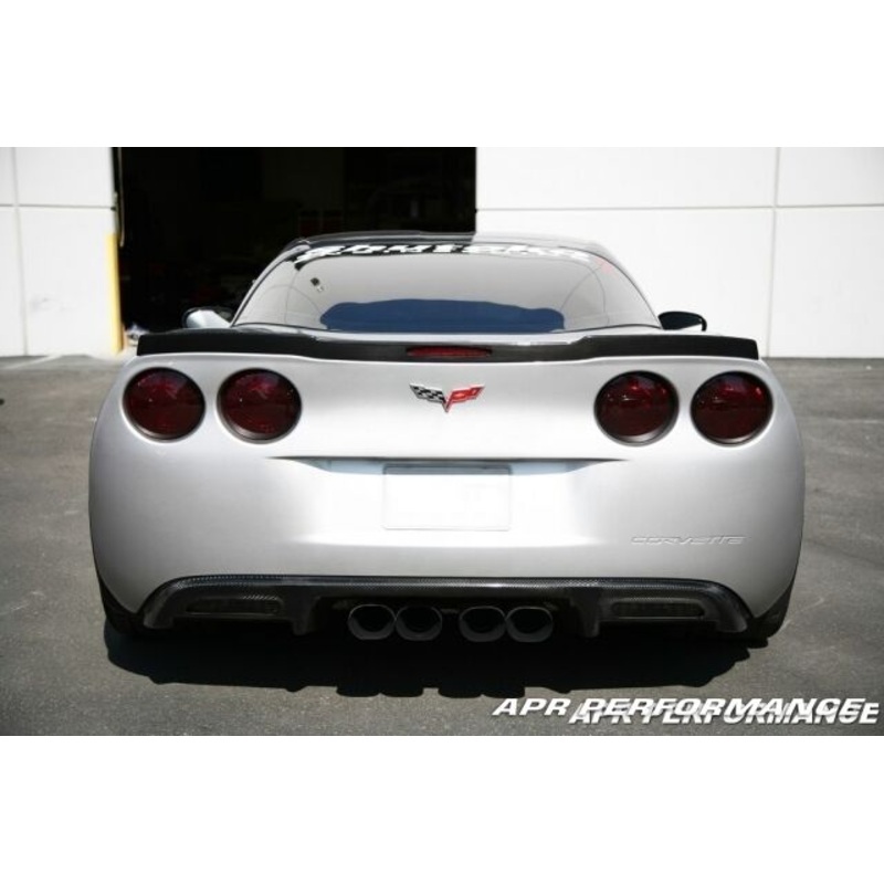 APR Performance Carbon Fiber Rear Deck Spoiler Wing - Chevrolet Corvette C6 / Z06 (2005-2013)