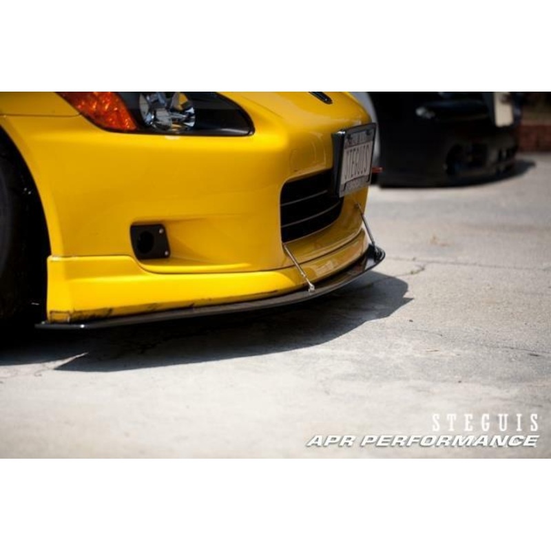 APR Performance Carbon Fiber Wind Splitter w/ Rods - Honda S2000 S2K AP1 W/ OE Lip (2000-2003)