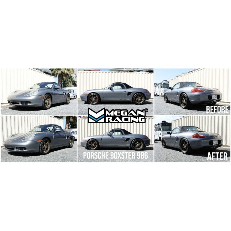 Megan Racing Performance Lowering Springs - Porsche Boxster 986 (1997-2004)