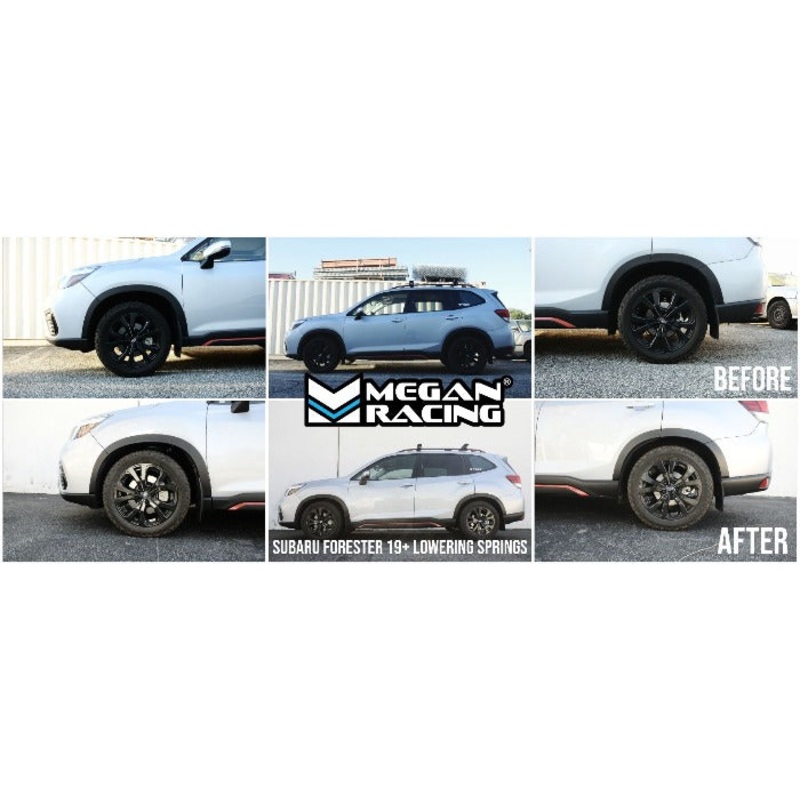 Megan Racing Performance Lowering Springs - Subaru Forester [Exc. Wilderness] (2019+)