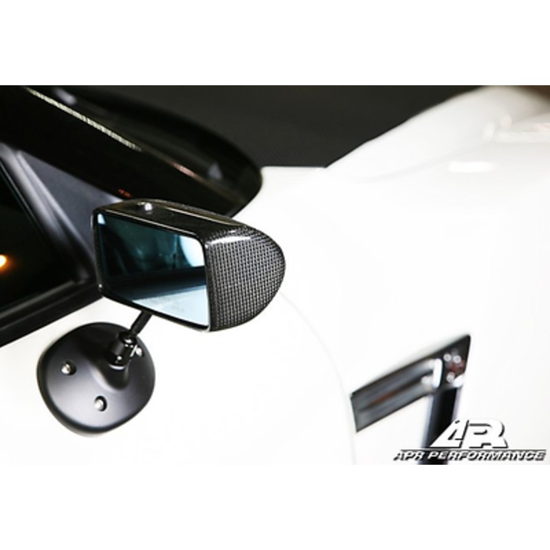 APR Performance Carbon Fiber Formula GT3 Mirrors - Nissan Skyline R35 GT-R (2009+)