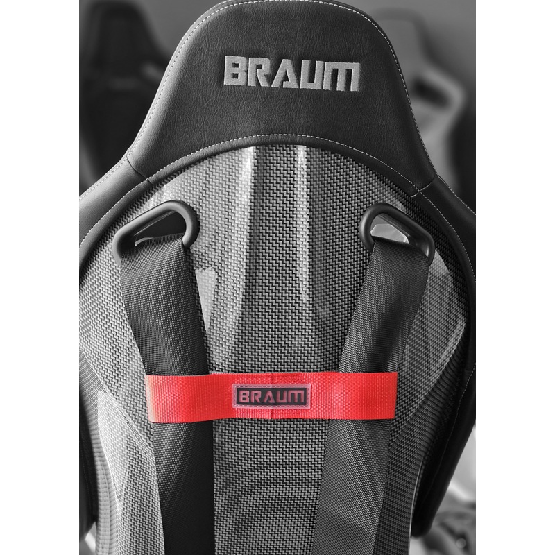 Braum Harness Strap Holder - Red