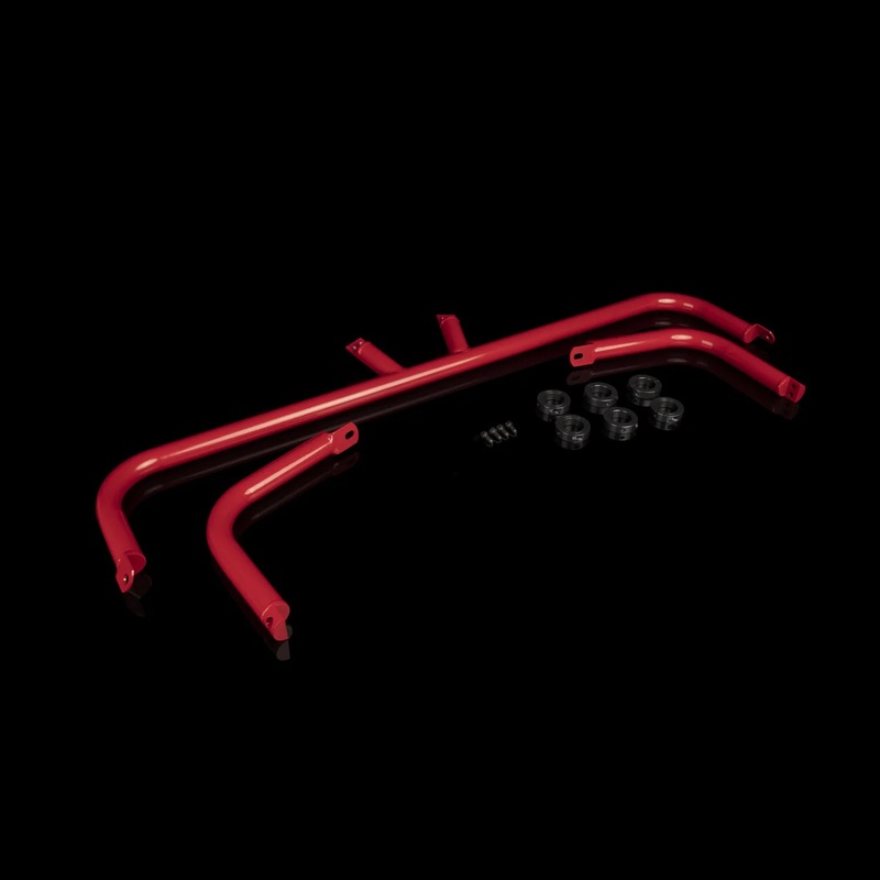 Braum Racing Harness Bar - Red Gloss - Nissan Z RZ34 (2023+)