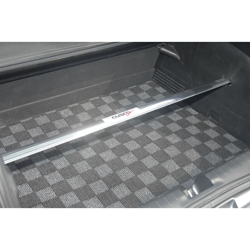 Phase 2 Motortrend (P2M) Checkered Carpet Race Trunk Mat - Honda CR-Z ZF1/ZF2 (2010-2016)