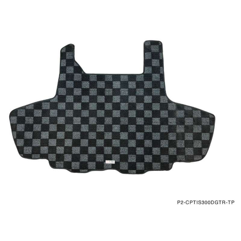 Phase 2 Motortrend (P2M) Checkered Carpet Sedan Trunk Mat - Lexus IS200 IS300 Altezza (1998-2005)