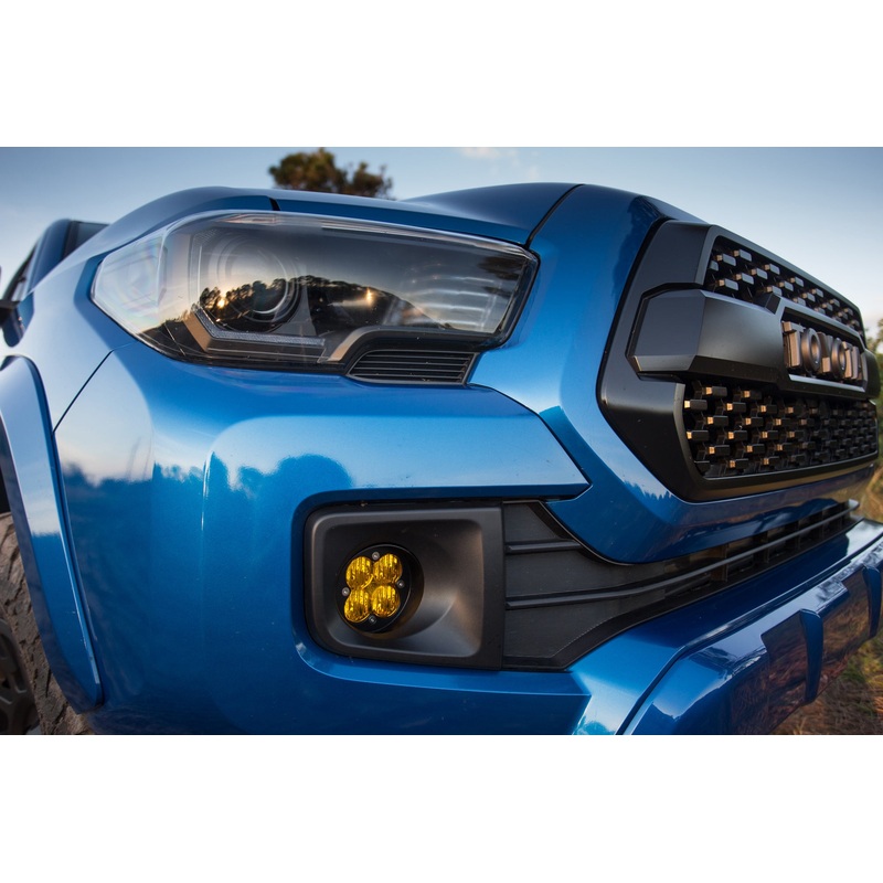 Baja Designs Squadron Sport Amber WC Fog Pocket Kit - Toyota Tundra (2014-2021)