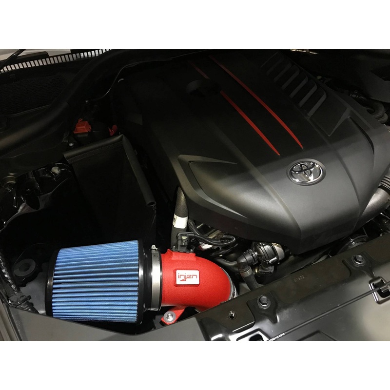 Injen SP Cold Air Intake - Wrinkle Red - Toyota A90 A91 Supra 3.0T (2020+)