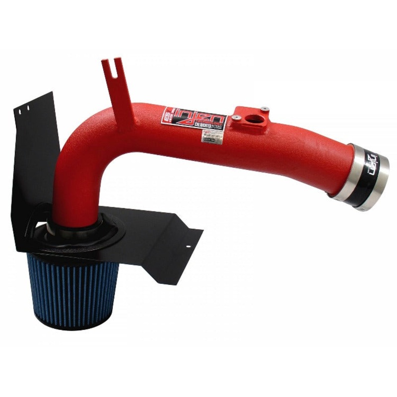 Injen SP Cold Air Intake System - Wrinkle Red- Subaru WRX & STI (2008-2013)