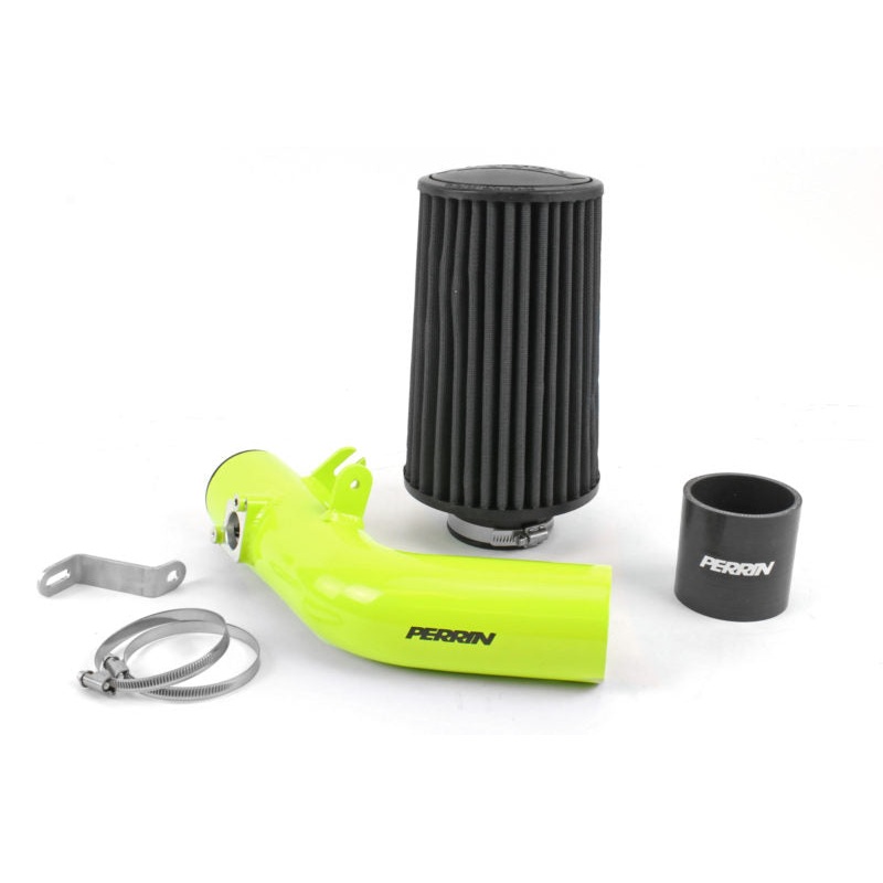 Perrin Performance Cold Air Intake Kit CAI - Neon Yellow - Subaru WRX (2008-2014) / STI (2008-2017)