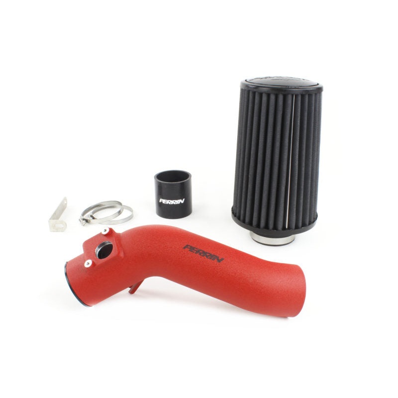 Perrin Performance Cold Air Intake Kit CAI - Red - Subaru STI (2015-2022)