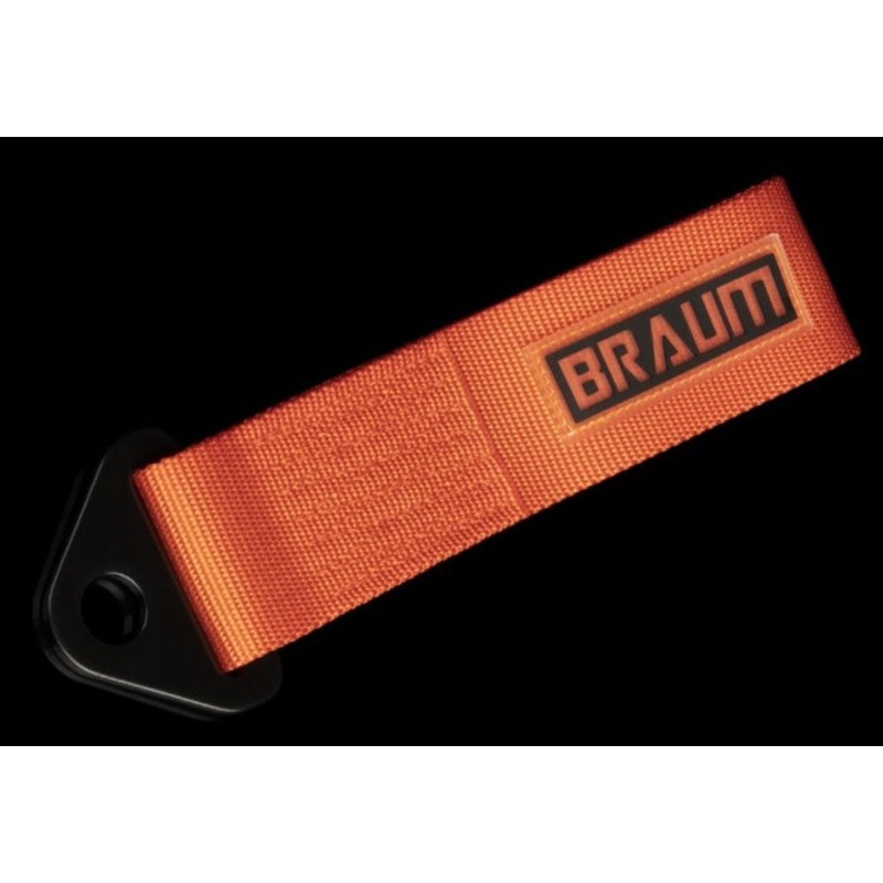 Braum Racing Universal Tow Strap - Orange