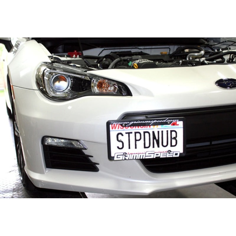 GrimmSpeed License Plate Holder Relocation Kit - Toyota GT86 86 / Scion FR-S / Subaru BRZ