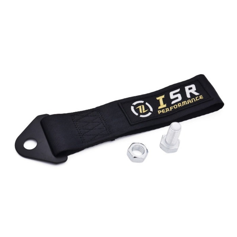 ISR Performance Universal Racing Track Tow Strap - Black