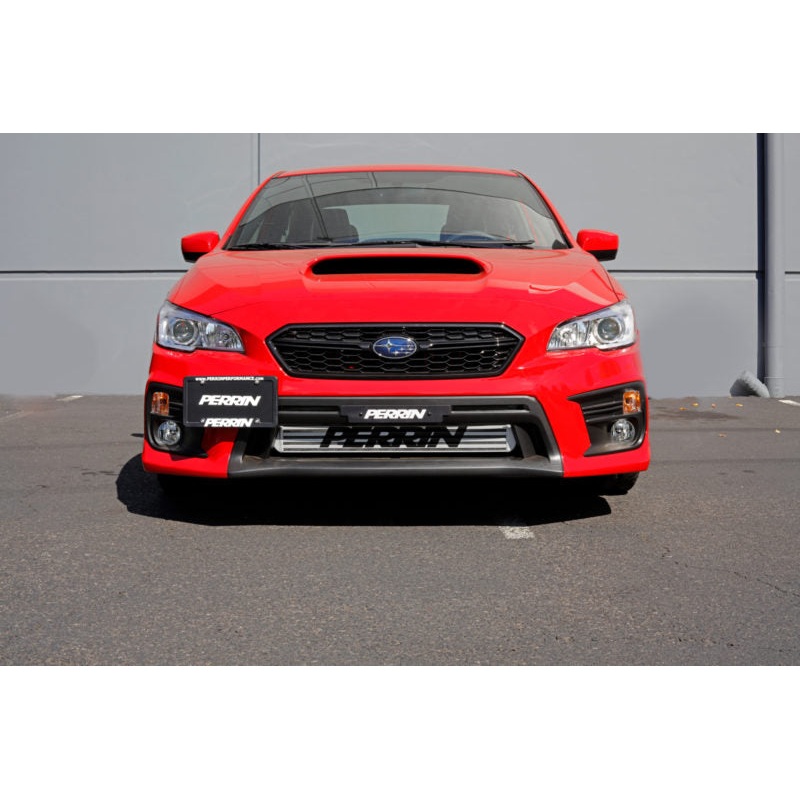 Perrin Front License Plate Bracket Holder Relocation Kit - Subaru WRX & STI (2018-2021) w/ FMIC