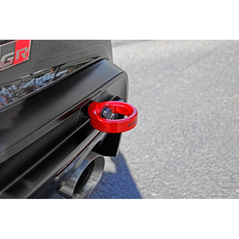 Perrin Performance Rear Tow Hook Kit - Red - Toyota Supra A90 (2020+)