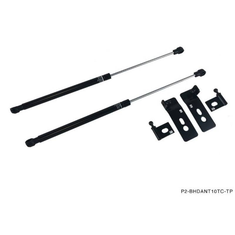 Phase 2 Motortrend (P2M) Black Series Engine Hood Bonnet Dampers Set - Scion tC ANT10 (2005-2009)